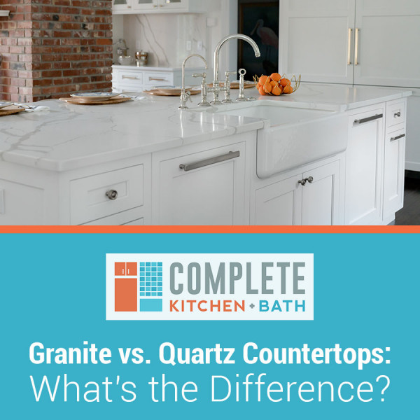 Granite vs. Quartz Countertops What’s the Difference? [infographic